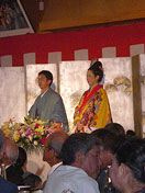 2006/10/22 今日は祖納で結婚披露宴